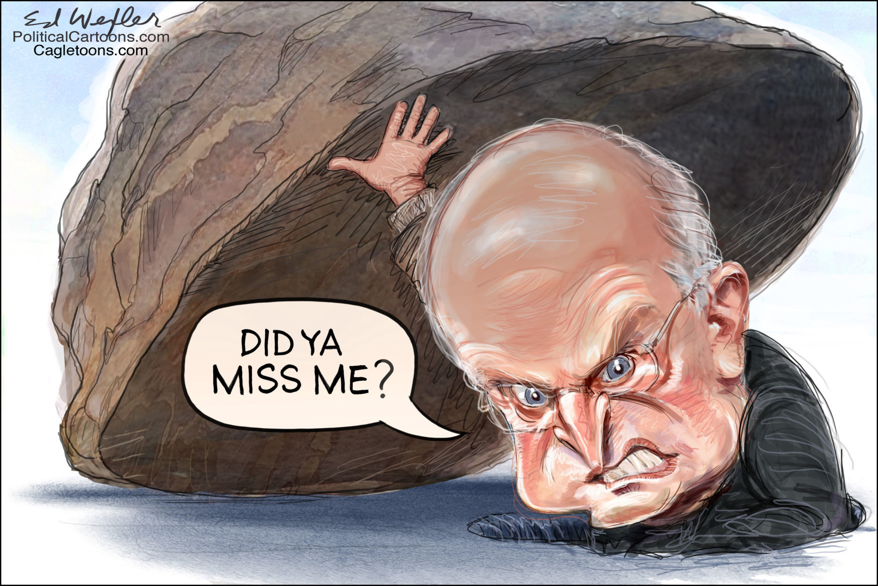 Did Ya Miss Me by Ed Wexler, CagleCartoons.com
